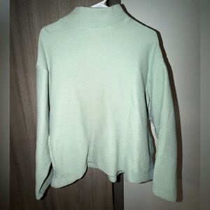 MADEWELL Funnelneck Drop Shoulder Sweater